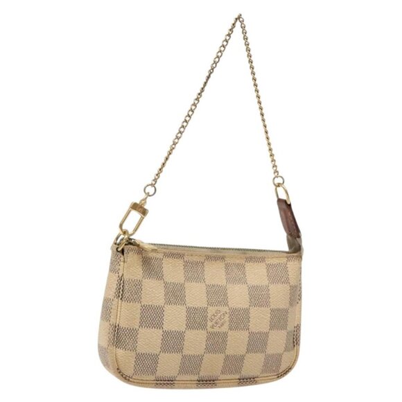 LOUIS VUITTON Damier Azur Mini Pochette Accessoires Pouch - Picture 3 of 16